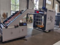 Machine de laminage de flûtes entièrement automatique, haute qualité, haute vitesse, pour papier ondulé et carton