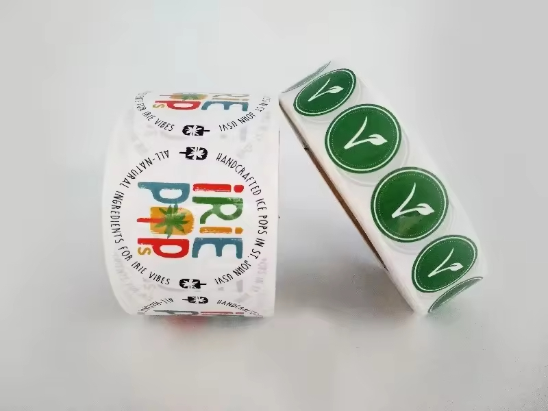 Custom Printing Honey Dedicated Label Adhesive Agriculture Food Packaging Roll Sticker Packaging Labels for Beverage Bottles