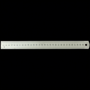 Semi Rigid Stainless Steel Ruler 30 Cm Straight Edge <b>Measuring</b> <b>Tool</b> For Precision Work - Product Image 3