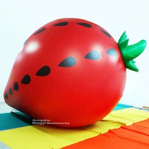 Balloos de <span class=keywords><strong>fraise</strong></span> gonflables géants de PVC de publicité d'événement pour la décoration d'expositions de partie - Product Image 1