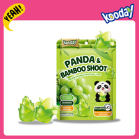 Bonbons gélifiés 3D pelables, saveur de fruits innovante, doux, créatifs et intéressants, saveur de raisin vert et saveur de cola, bonbons pelés