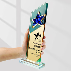 Crystal Acrylic <b>Trophy</b> Laser <b>Engraved</b> Award For Business Gifts And Promotional Awards With Digital Printing AB Specification - Product Image 5