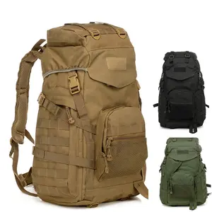 Manufacturer Large Capacity 50L Waterproof Tactical Backpack Outdoor Activities Travel Hiking Rucksack Durable Trekking Bag Pack