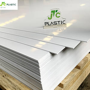 JTC 인쇄용 1220x2440mm 고광택 백색 1mm 2mm <span class=keywords><strong>PVC</strong></span> 플라스틱 시트 - Product Image 1
