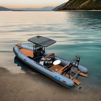 CE Hedia 23ft High Speed Sport SP 700 Rib Bateaux 7 Mètres Catamaran Gonflable Kayak Vente en Gros
