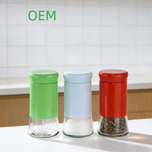 Moulin à épices manuel de qualité alimentaire avec réglage de la grosseur |   Personnalisation en gros pour les cuisines et restaurants - Product Image 1