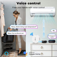 Détecteur de température et d'humidité Tuya Zigbee avec batterie faible rappeler thermomètre hygromètre multi-fonctions commande vocale