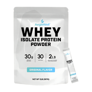 Aeglewell OEM ODM Proteína Whey em Pó de Alta Proteína Fácil de <span class=keywords><strong>Digest</strong></span>ão Ganho Muscular Nutrição Diária e Fitness - Product Image 1