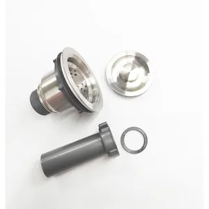 Filtre <span class=keywords><strong>à</strong></span> panier en acier inoxydable 3039 avec tuyau d'échappement 1-1/2 kit de déchets de couvercle en acier inoxydable égouttoir d'évier de cuisine - Product Image 4