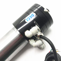 DECI ATC moteur de refroidissement par eau 60000 tr/min broche de routeur CNC à grande vitesse 3mm 6mm pince 220v 1000Hz broche d'usine légère