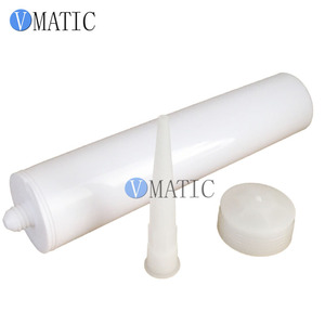 Cartouche en plastique de 330 ml pour silicone et mastic, tube de recharge pour pistolets à calfeutrer standard, <span class=keywords><strong>seringue</strong></span> en plastique vide de 330 cc pour le <span class=keywords><strong>bricolage</strong></span> - Product Image 2