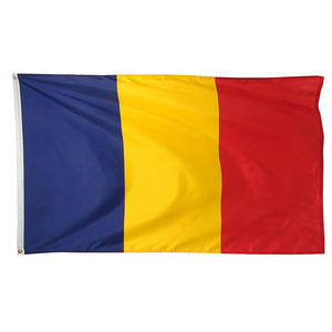 3x5ft <span class=keywords><strong>Bandera</strong></span> <span class=keywords><strong>rumana</strong></span> país azul amarillo rojo <span class=keywords><strong>bandera</strong></span> en stock - Product Image 1