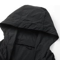 UPF50 + Original fil crème solaire à capuche glace soie peau vêtements pour hommes et femmes en plein air mince Protection vêtements pour Couples