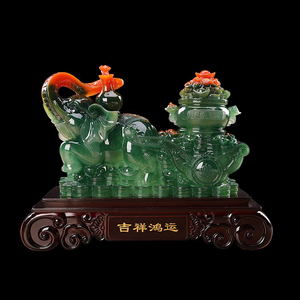 <span class=keywords><strong>Statua</strong></span> di <span class=keywords><strong>Elefante</strong></span> Simbolica Feng Shui all'Ingrosso - Product Image 6