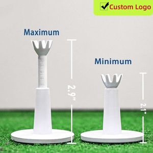 Tees <span class=keywords><strong>de</strong></span> tapis <span class=keywords><strong>de</strong></span> golf réglables Tee <span class=keywords><strong>de</strong></span> plage en caoutchouc incassable pour practise et simulateur - Product Image 6