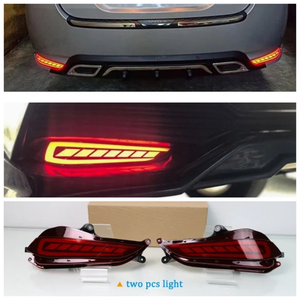 2 Luces LED Traseras para Parachoques <span class=keywords><strong>de</strong></span> Coche, Reflector, Luz <span class=keywords><strong>de</strong></span> Freno, para <span class=keywords><strong>Toyota</strong></span> <span class=keywords><strong>Yaris</strong></span> 2017 2018 Vios 2019, Barra <span class=keywords><strong>de</strong></span> Luz Antiniebla Trasera - Product Image 6