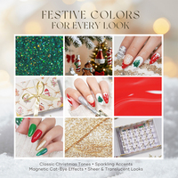 Missgel Noël – Kit de vernis gel magnétique œil de chat 24 couleurs, sans TPO ni HEMA, avec logo personnalisé, marque privée, gel UV pour salon de manucure