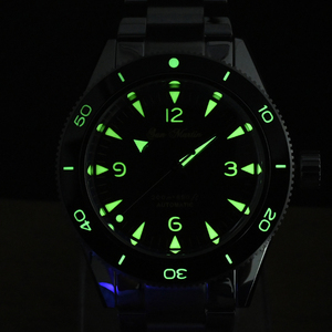 <span class=keywords><strong>Montre</strong></span>-<span class=keywords><strong>bracelet</strong></span> mécanique automatique de luxe pour homme avec saphir, 30 mm, mouvement <span class=keywords><strong>Seiko</strong></span> NH35, <span class=keywords><strong>bracelet</strong></span> en acier inoxydable, étanche 20 bars - Product Image 5