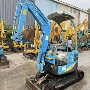 Mini-excavatrice Yanmar VIO17 d'occasion en bon état, faible nombre d'heures de fonctionnement, d'origine japonaise, pour jardin et ferme. - Product Image 2