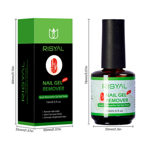 Dissolvant rapide pour vernis à ongles en gel 15 ml – Nettoyant UV pour vernis <span class=keywords><strong>semi</strong></span>-<span class=keywords><strong>permanent</strong></span> – Outils de retrait de vernis pour nail art – Dissolvant de colle pour manucure 15 ml - Product Image 6