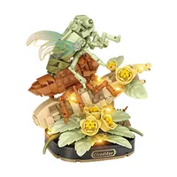 LOZ Insecto Cigada: Modelos de Exhibición Científica Populares, Kit de Rompecabezas de Partículas Pequeñas de Alta Dificultad, Sets de Bloques de Construcción de Regalo