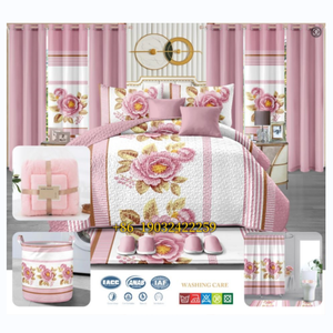 Draps 24 piezas juego de cama con cortinas juegos de edredón 24 piezas disponibles conjunto de Drap - Product Image 2