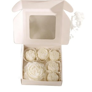Juego de Velas Creativas en Forma de Rosa y Peonía, Regalo Ideal para el Día de San Valentín, Decoración Romántica para el Hogar - Product Image 5