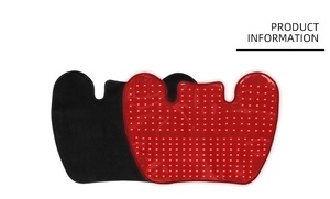 Masseur chauffant infrarouge pour la maison et la voiture, soulage les douleurs musculaires des épaules et du cou, pétrissage profond des tissus, vibration - Product Image 2