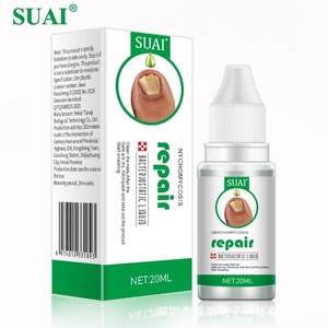 SUAI Venta al por mayor Cuidado de las uñas Engrosamiento de uñas brillante Tratamiento fúngico Reparación de uñas grises Líquido antibacteriano - Product Image 3