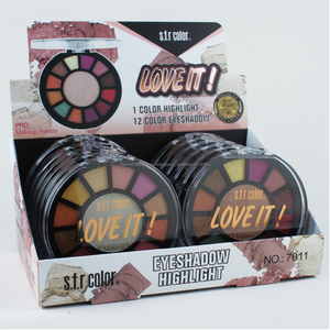 Pas cher usine 7011 Le fard À Paupières + surligneur Palette en petit moq - Product Image 1