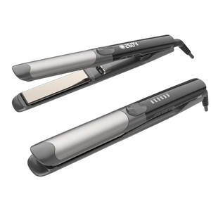 Nuevo icono de lanzamiento directamente pelo 260C 500F con patineta plana de acero inoxidable Pro plancha plana de iones negativos - Product Image 5