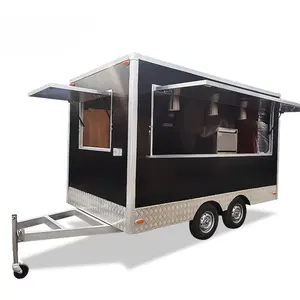 Multifunctional breakfast food truck 220V Food Trucks For Sale Restaurant Equipment Ice Cream Cart