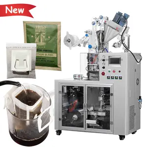 Drip filter bag coffee powder pack machine automatic 5g 10g drip coffee bag packing machine nitrogen