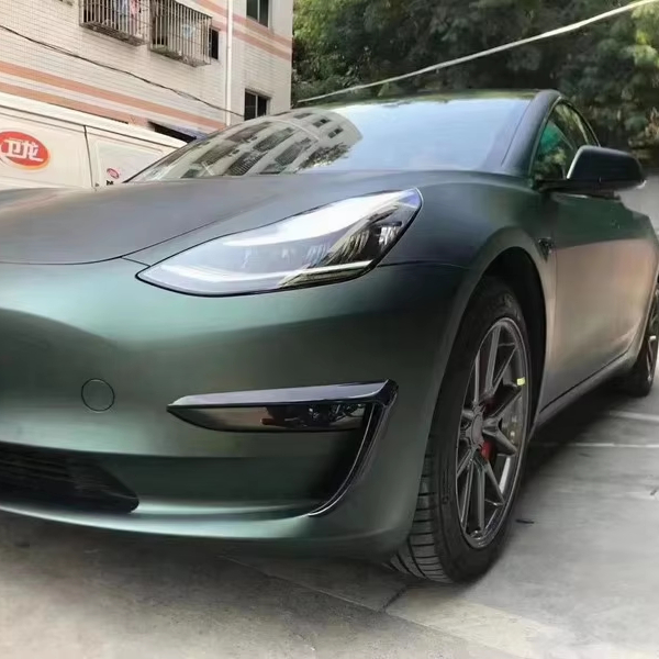 未開封　MOVE LP color HYPE GREEN MATTE BLACK 1.52*18m Ultra Matte Metallic Stone Green Vinyl Film