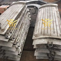 Écran de protection en acier inoxydable pour la métallurgie, plaque de protection métallique résistante à la corrosion pour équipement de fusion industriel