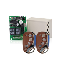 Récepteur universel pour porte de garage YET402PC, DC12V/24V, 433MHz, 2 canaux RF, télécommande sans fil automatique à 2 canaux