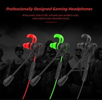 Cuffie Gaming Cablate G9 HIFI con Bassi Profondi, In-Ear 3.5mm con Controlli e Microfono, Materiale in Silicone