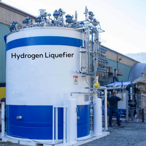 Unité de liquéfaction d'hydrogène cryogénique à fonctionnement continu et écologique, pompe à moteur, générateur de gaz hydrogène liquide à 99,9999 % - Product Image 4