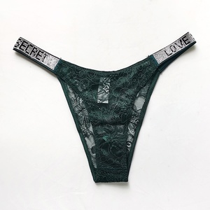 Slip Bikini Sexy da Donna Ultra-Sottile 1840V con Strass, Senza Cuciture, Ultra-Discreto, in Maglia, Hot - Product Image 5