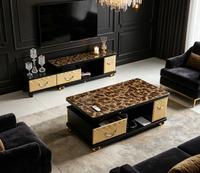 Meubles TV et Tables Basses Modernes Haut de Gamme avec Fonction de Rangement, Meubles de Salon pour Villa, Appartement, Hôtel