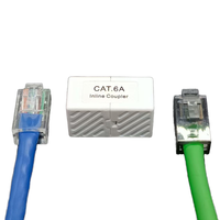 Adaptateur Répartiteur Ethernet LAN Gigabit 1000 Mbps RJ45 YBO, Connecteur Réseau Mâle-Femelle CAT5e CAT6 8P8C, Accessoires d'Extension Réseau