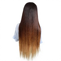 Perruque frontale HD transparente 13*6*9 avec balayage, cheveux humains vierges, nœuds pré-décolorés, sans colle, vente en gros