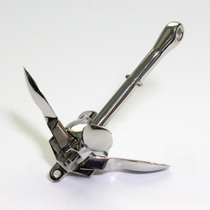 316 Stainless Steel Folding Grapnel Anchor Umbrella Shape For Speedboat Inflatable <b>Yacht</b> Parking Positioning - Product Image 2