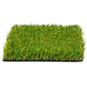 צפיפות גבוהה מותאם אישית 25mm טבעי מלאכותי דשא שטיח fabrilliated דשא cesped-מלאכותי סינטטי דשא