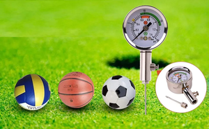 Medidor De Pressão Digital Barômetro De Metal para Basquete Voleibol Futebol Futebol Árbitro Barômetro Air Pressure Gauge - Product Image 5