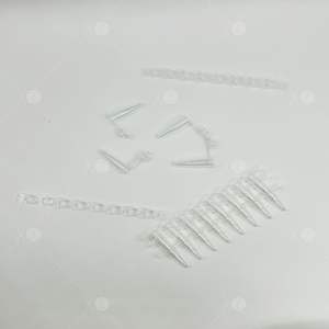 หลอด PCR พลาสติกปลอดเชื้อ8แถบ0.1มล. หลอดทางการแพทย์ปรับแต่งได้สำหรับโรงพยาบาล - Product Image 4