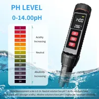Testeur numérique portable avec batterie LCD ATC pour pH TDS EC ORP salinité en hydroponie testeur de qualité de l'eau