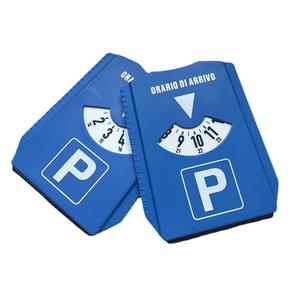 แผ่นจอดรถพลาสติกสีฟ้ารักษ์โลก พร้อมที่ขูดน้ำแข็ง ที่ตักหิมะ นาฬิกาจับเวลาอเนกประสงค์ - Product Image 1