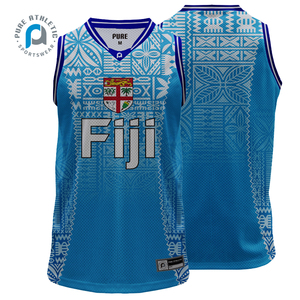 Pure 2022 OEM personalizado sublimado baloncesto uniforme Jersey para hombres y mujeres diseño con Tribal - Product Image 3
