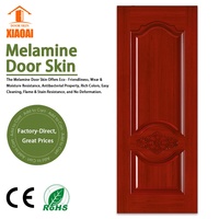 Panneaux de porte en MDF/HDF imperméables pour l'intérieur, design chinois, 3 mm/4 mm, revêtement mélaminé, vente directe d'usine